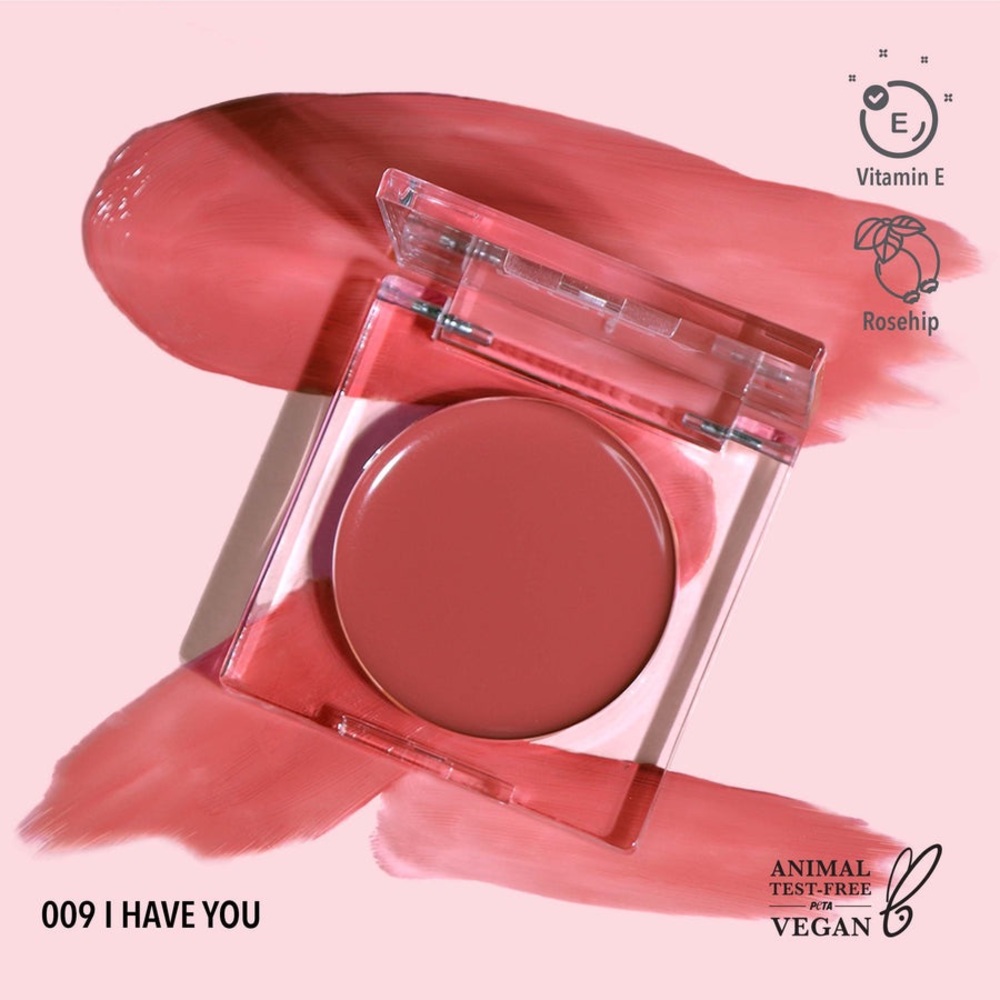 Moira Beauty LoveHeat Cream Blush 09 I Have You Blush for Cheeks and Lips Makeup
